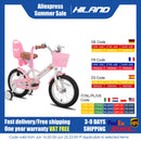 JOYSTAR Little Daisy Kids Bike for Girls Ages 2-7 Years,  Bikes with Doll Bike Seat & Streamers,Bikes with Flag & Number Plate
