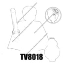 Action Figures Movie accessories Building Blocks Bricks toys TV6107 TV8047 TV8048 TV8049 TV8050 TV8051 TV8052 TV8053 TV8054