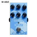M-VAVE Mini Universe Electric Guitar Reverb Effect Pedal True Bypass Design Metal Shell Case 9 Reverb Tones Stringed Accessories