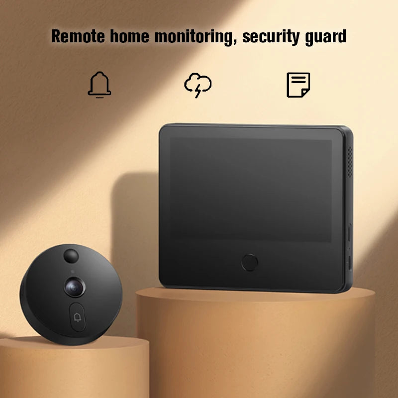 Xiaomi Smart Cat's Eye 1S Security Protection 5-inch IPS Screen Video Doorbell 1080P Camera HD Night Vision WiFi App Alarm