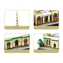594PCS Prophet's Mosque Building Blocks Model  Architecture Classic Model Small Particle Bricks Gift for Kids and Adults Gifts