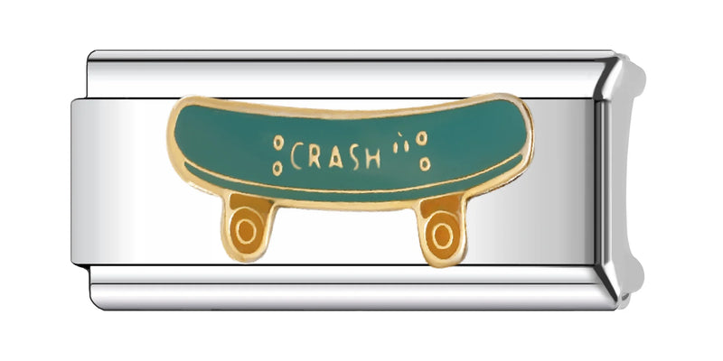 Trusta 2024 Best Friends Angel Wing Charm Italian Links 9mm Bracelet Stainless Steel for Girls Birthday Gift DIY Jewelry N115