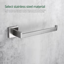 Brushed Nickel Towel Rack Bathroom Hardware Set Towel Holder Hanger Stainless Steel Towel Rails Nails Wall Mounted Rustproofed