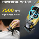 Kemei 90-5 Electric Hair Beard Trimmer for Men 7500 RPM Zero Gap Clipper DLC Blade Cordless Barber Finish Hair Cutting Machine