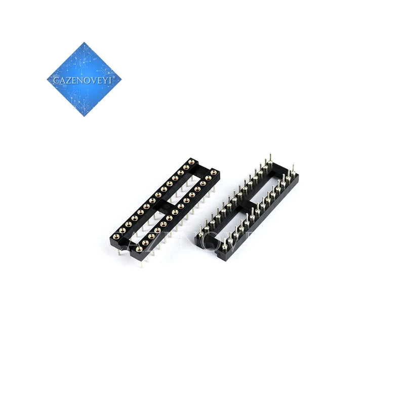 10PCS Round Hole IC socket Connector DIP 6 8 14 16 18 20 24 28 32 40 pin Sockets DIP6 DIP8 DIP14 DIP16 DIP18 DIP20 DIP28 DIP40