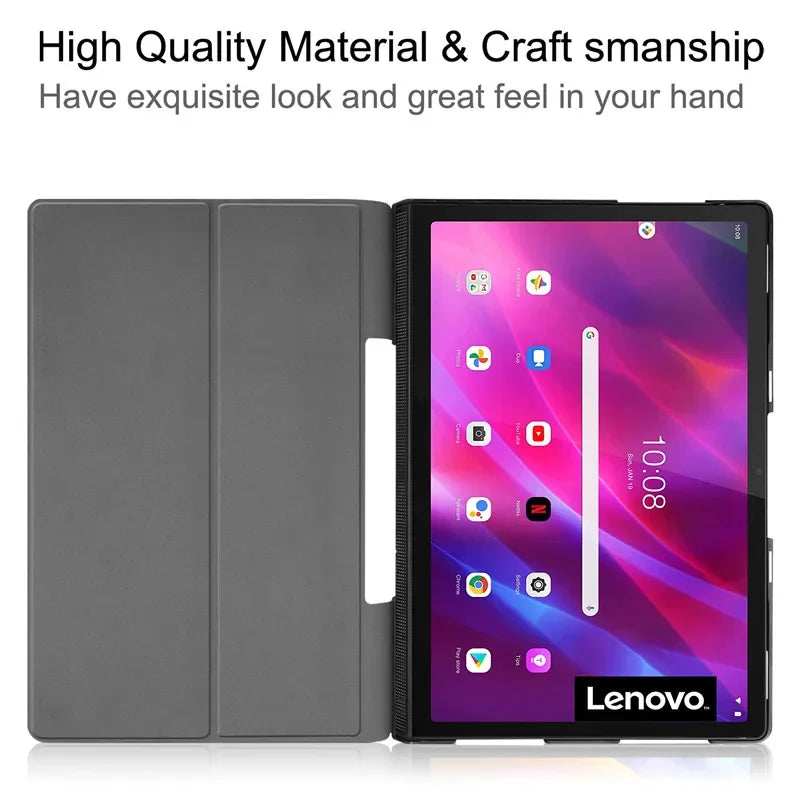 Case for Lenovo Yoga Tab 11 YT J706F Tablet PU Leather Protective Cover for Lenovo YT-J706F/X Lenovo Yoga Tab 11 inch Case Coque