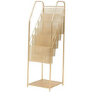 Bookshelf Landing Living Room Corner Multilayer Bookshelf Simple Modern Bookshelf And Magazine Shelf