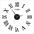 1pc Large Wall Clock DIY Clocks Fashion Watches Acrylic Mirror Stickers Modern Design Living Room Home Decor Horloge