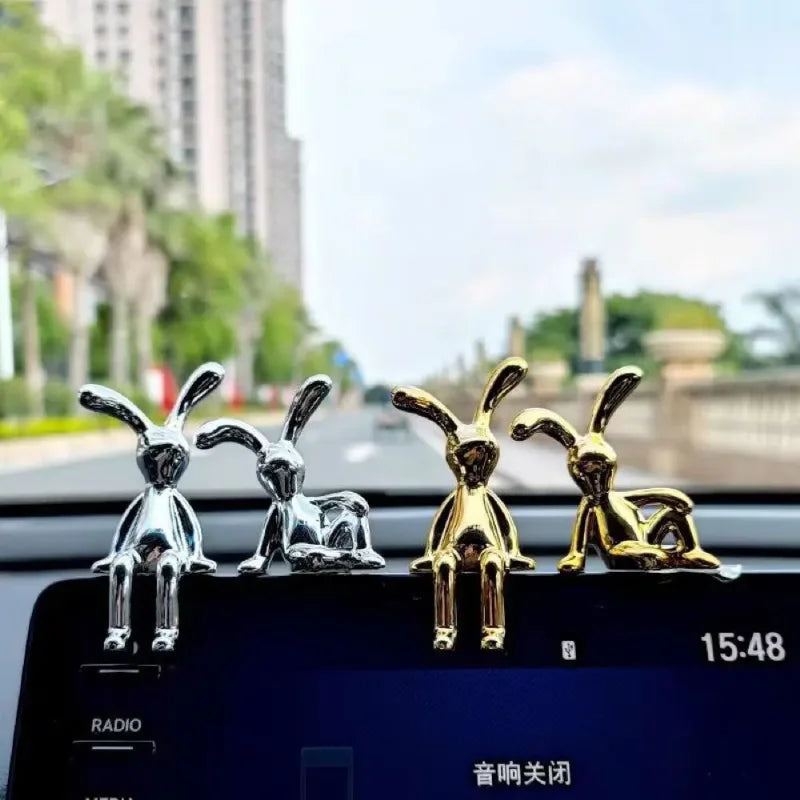 Car interior ornaments animals car center console ornaments room desk bathroom washbasin decoration creative shooting props