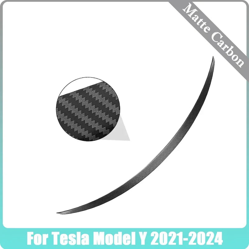 XVIP Real Carbon Fiber Wing For Tesla Model 3 17-23 Highland Trunk Lid Spoiler Compatible With Model Y 21-24 Exterior Accessory