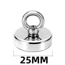 D16~D42mm Super Strong Neodymium Fishing Hook N52 Heavy Duty Rare Earth Neodymium with Countersunk Hole Eyebolt Salvage Magnetic