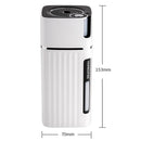 Air Humidifier Ultrasonic Smart Cool Mist Aroma Diffuser HumidifiersWith Color LED Light Mist Maker Fogger For Office Car Home