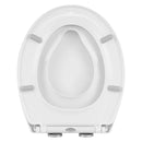 O Shape White Toilet Seat Quick Release Toilet Lid with Detachable Child Seat Soft Close Mechanism for Family