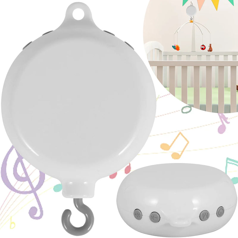 Baby Mobile Music Box Baby Crib Mobile Musical Box Baby Mobile Rotary Music Box Battery Operated Crib Mobile Motor with 3 Modes