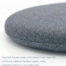 30/35/40/45cm Memory Foam Round Seat Pad Pillow Cushion Japanese Stool Seat Pad Chair Seat Cushion Warm Small Stool Cushion 방석