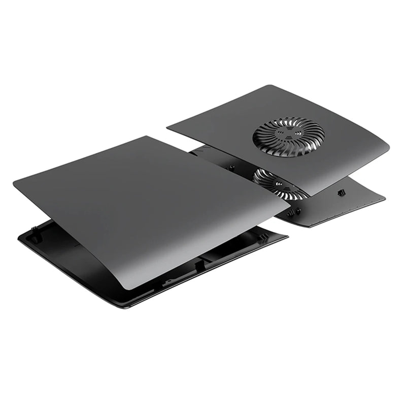 Spider ABS Hard Case Replacement Faceplate Console Cover Anti-Scratch Faceplate Dustproof with Cooling Vent for PS 5 Pro Console