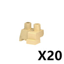 MOC Military Building Blocks Soldiers Figures Special Accessories Squatting Posture Arm Hand Kit Bricks Toys For Kid Gifts O020