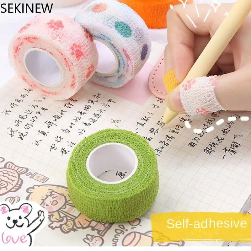 1 Pcs Finger Bandage Self-adhesive Tape Student Writing Finger Guard Cartoon Anti-wear Anti-cocoon Stationery Finger Guard