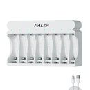 PALO 4/8 Slot 1.2V Smart Battery Charger LCD Display for AA AAA NiCd NiMh Rechargeable Battery LR03 LR06 Batteries Fast Charging