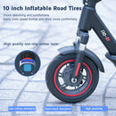 I10 Electric scooter engine WOW 36 V 15 Ah foldable 10 inch maximum range 45 km application