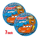 Disney Cars Birthday Party Decorations Lightning Mcqueen Disposable Tableware Set Cups Plates Balloon for Race Party Baby Shower