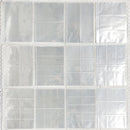 PLRBOK A4 Clear 10 Pcs Photo Album Refill Pages File Protector 4 Hole 6×4 10×15 4 Ring Binder Photocards Postcard Card Notebook