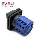 LW26-20 Electric 2/3/4/6/7 Position Silver Contact 20A 660V 3 Poles Control Universal Rotary Changeover Cam Switch LW28-20