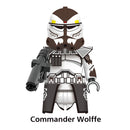 ARC Clone Troopers Building Blocks LUKE Skywalker Mandalorians Boba Fett Palpatine Yoda R2D2 Bricks Action Figures Toys