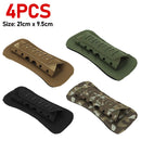 1/2/4PCS Laser Cutting Tactical Vest Shoulder Strap Pads For Hunting Vest Backpack Comfort Mesh Cushion Shoulder Pad for Outdoor