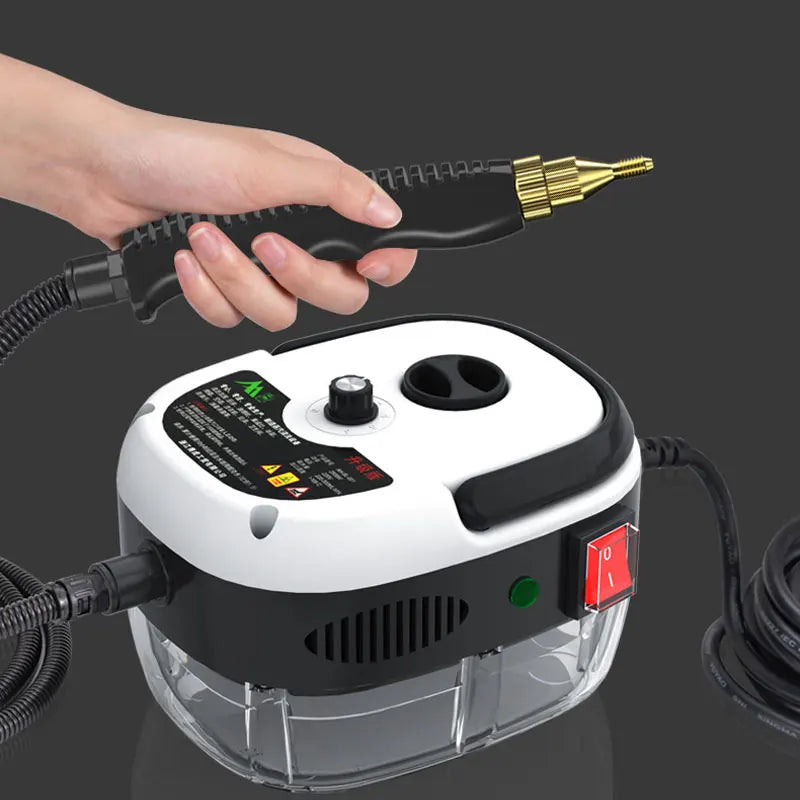 2500W Electric Steam Cleaner High Temperature Pressure Sterilization Air Conditioning Kitchen Hood Car Cleaning Machine