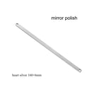 10pcs Stainless Steel Straight Cuff Bangle Blank Plain Rod Bracelet Diy Laser Engraving Bracelet Jewelry Charms Accessories