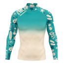 New Summer Men's Rashguard Long Sleeve Surfing Shirts Sunscreen Lycra Fabric Surf Sweatshirt UV Protection RightTrack Swimwear