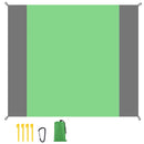 Beach Waterproof Mat 200*210cm Outdoor Picnic Blanket for Travel Hiking Camping Sports Portable Mattress