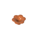 Gobricks GDS-2059 Outdoor Accessory Kit Flower with 6 Rounded Petals and Pin compatible with lego 95831 Assembles Building Block