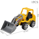 Excavator Crane Tractor Birthday Cake Topper Construction Party Cake Decor Kids Boy 1st Baby Shower One Year Happy Birthday Cake