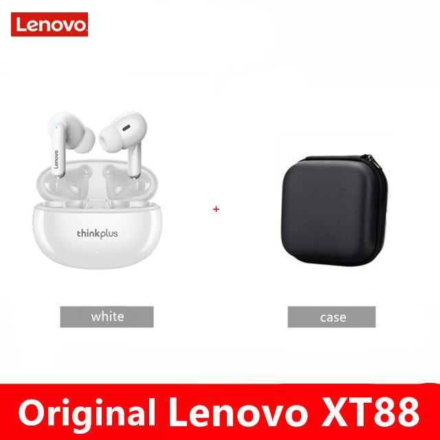 NEW Original Lenovo XT88 TWS Wireless Earphone Bluetooth 5.3 Dual Stereo Noise Reduction Bass Touch Control Long Standby headset