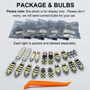 ZITWO 8Pcs Canbus LED Interior Dome Reading Light Bulbs Kit For Ford Mustang 2005 2006 2007 2008 2009 License Plate Lamp