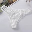 TERMEZY Women Sexy Lace Panties Low Waist Transparent Underwear Female G String Thong Comfortable Lingerie Temptation Intimates