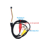 Super Small Mini AHD 720P Camera Size 6x6mm Micro Small Indoor CCTV Video Audio Camera for HD AHD DVR System