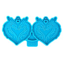 DIY Christmas Halloween Earrings Epoxy Resin Mold Eardrop Dangler Silicone Mould