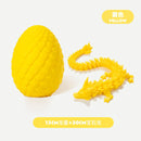 3D Printing Dragon Eggs 12 Inch Dragon Toy Easter Eggs Hinged Dragon Stress Relieving Toy Interior Decoration Office Decorations