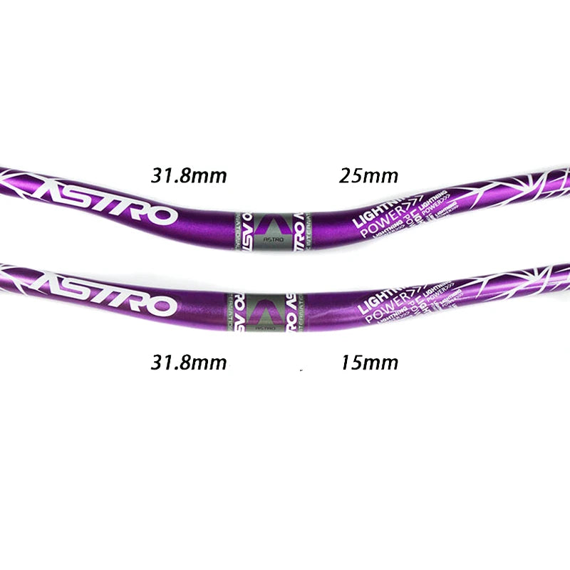 Bicycle Handlebar Manillar Carbono MTB Aluminum Alloy 720/780 * 31.8mm 3K Matte Steering Wheel Bicycle  Accessories