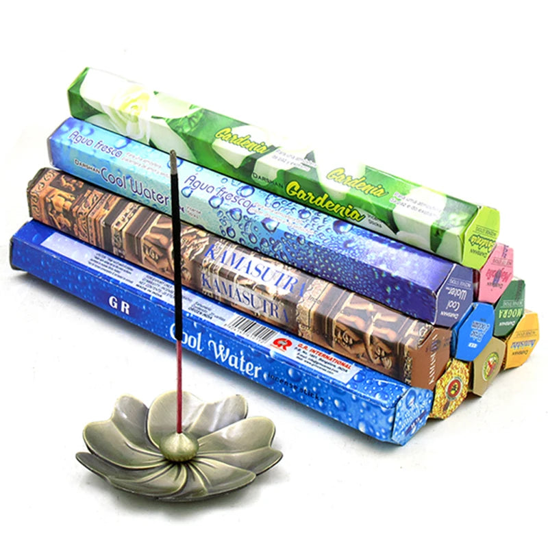 India Sandalwood Incense Sticks Meditation Lavender Sage Palo Santo Rose Line Incense Aromatherapy Lasting Fragrance