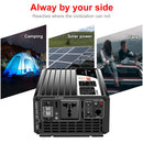 Swipower 1500W inverter 12v 220v pure sine wave solar power inverter DC 24V 48V to AC 110V with remote control