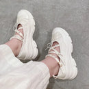 Spring And Autumn Women's Satin Low Heels Korean Style Pearl Chain Party And Work Wear Mary Jane Flats Ladies' Casual Boat Shoes