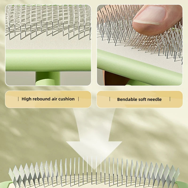 HOOPET Cat Comb Pulling Hair Comb Pet Hair Brush Special Dog Hair Cat Needle Comb Artifact Teddy Bichon Dog Supplies