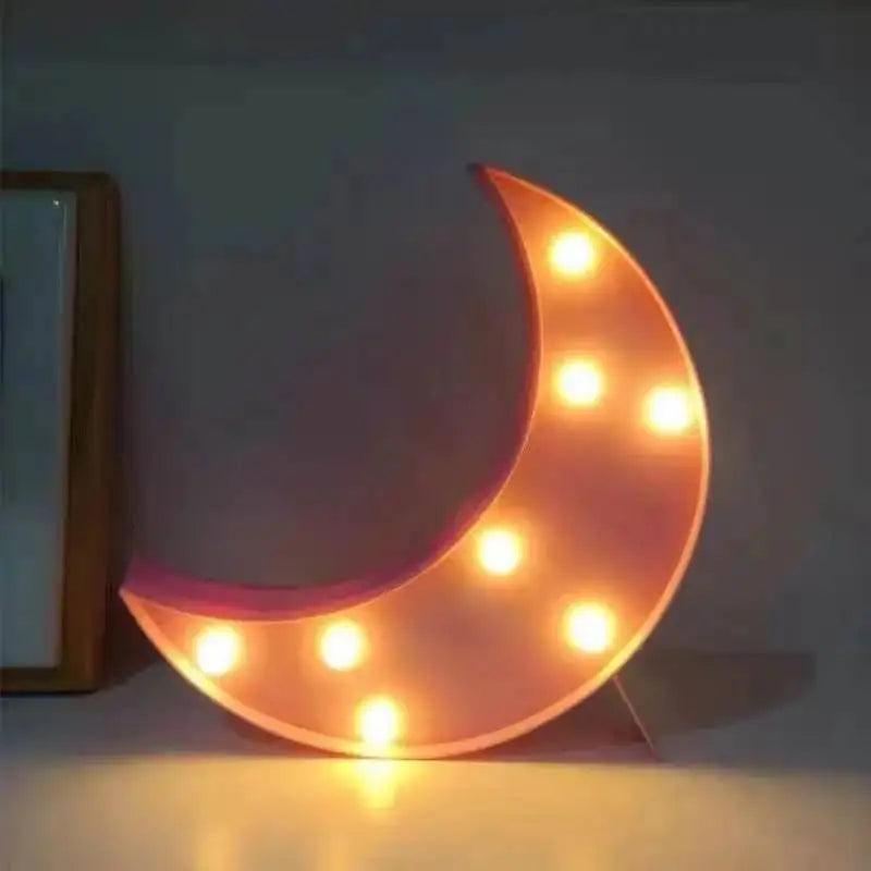 Kids Room Decor Cloud Star Moon LED Night Light Baby Children Bedroom Rainbow Cloud Christmas Night Light Wedding Decoration