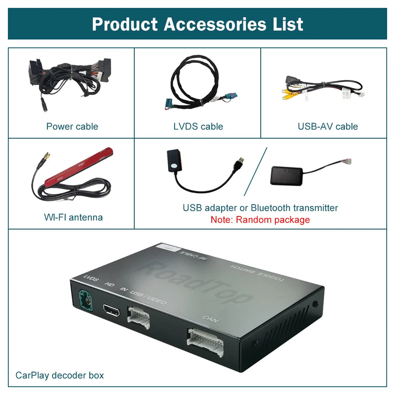 Wireless CarPlay for Mercedes Benz GLE GLS 2016-2018, with Android Auto Mirror Link AirPlay Car Play Functions