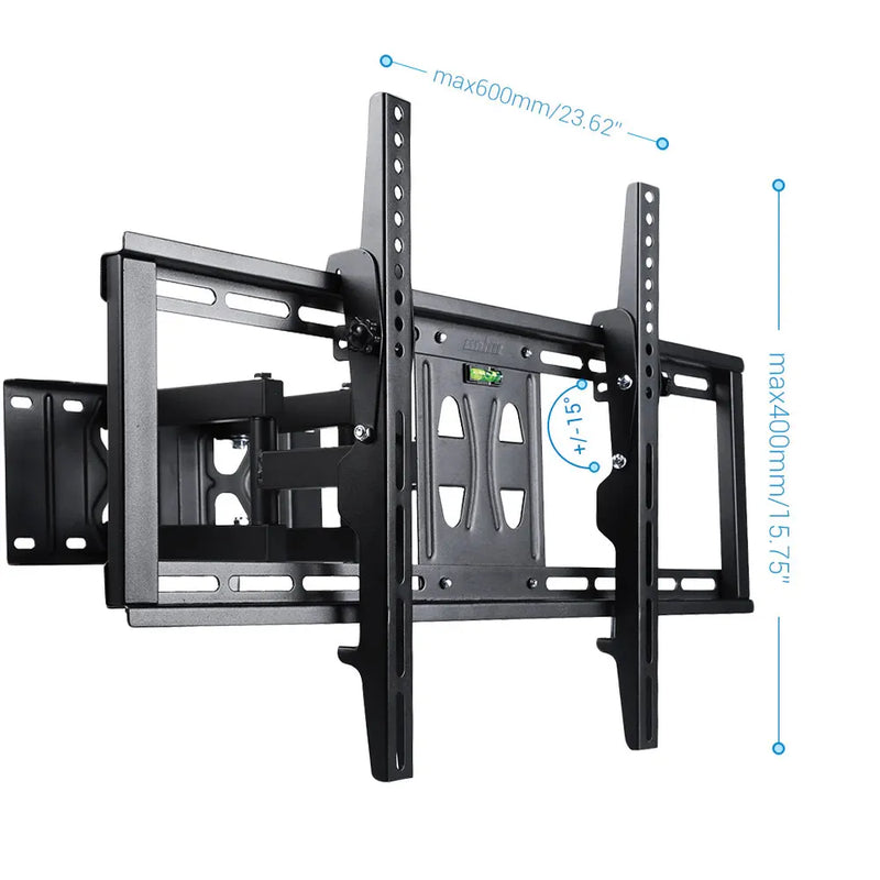 Corner TV Wall Mount Tilt and Swivel TV Bracket Full Motion TV Mount Holders for 32-65 inch LCD LED Plasma Flat Screens
