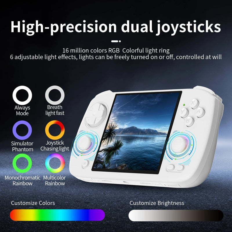 ANBERNIC RG CubeXX Handheld Game Console 3.95" IPS 720*720 Screen Linux WIFI Bluetooth HD-Connection Retro Video Gaming Console